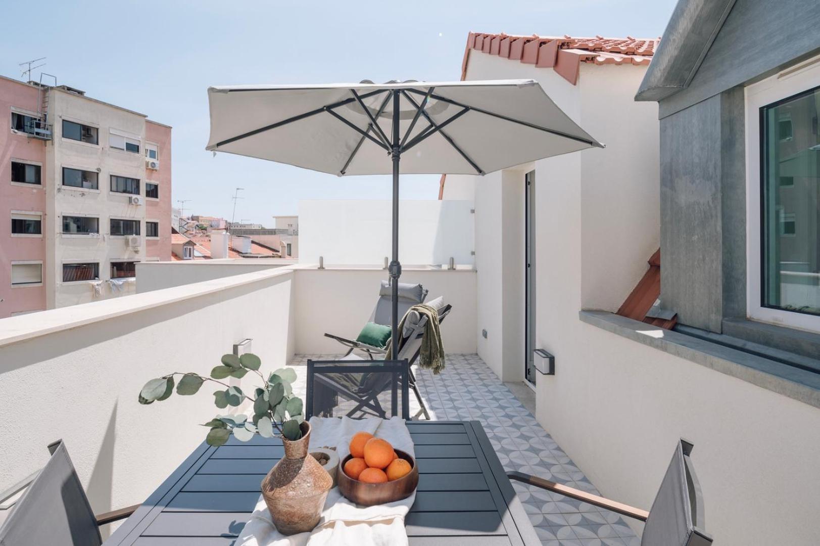 Apartamento Chalay - 1 Bedroom And Terrace In Santo Antonio